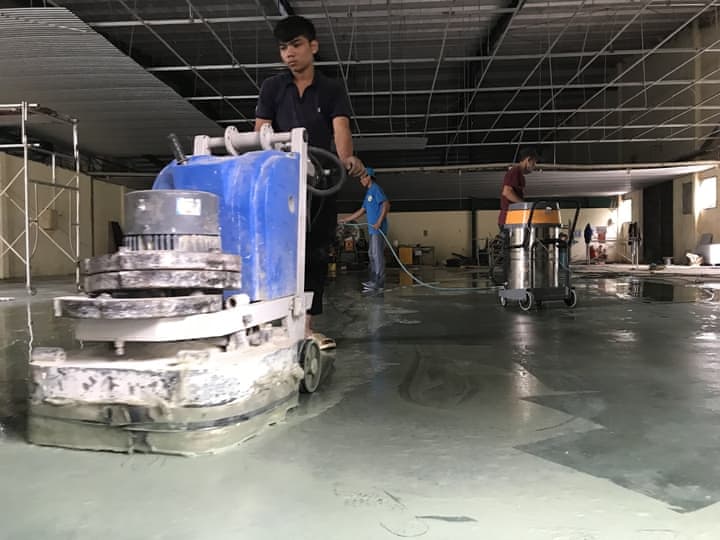dịch vụ mài đánh bóng sàn bê tông tại Đà Nẵng